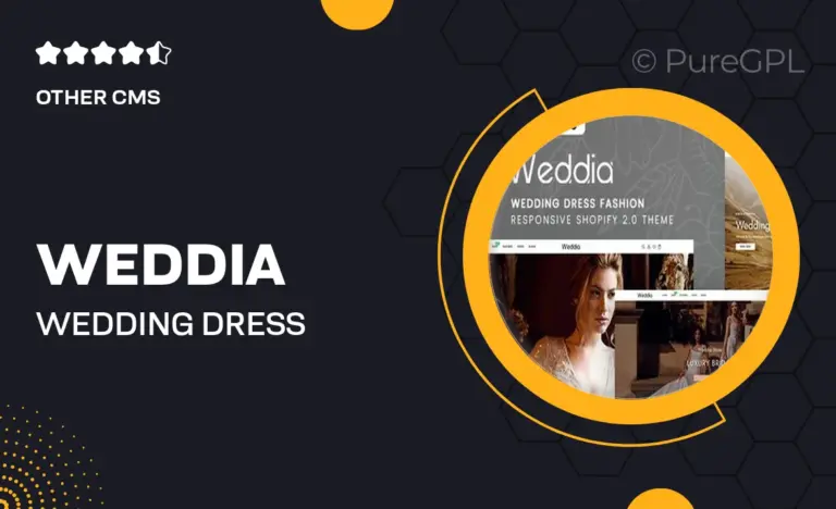 weddia wedding dress fashion responsive shopify 2 0 theme