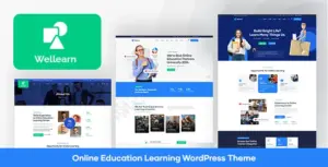 Wellearn – Online Education Learning WordPress Theme