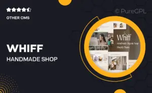 Whiff – Handmade Shop Shopify Theme