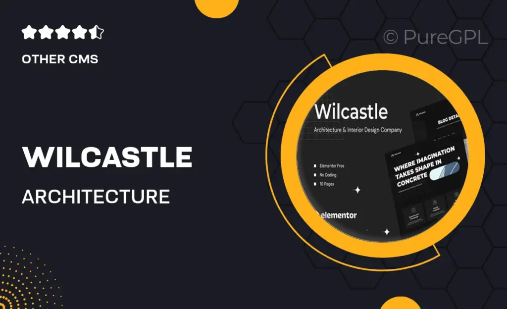 Wilcastle – Architecture & Interior Design Template Kits 13 Wilcastle – Architecture & Interior Design Template Kits