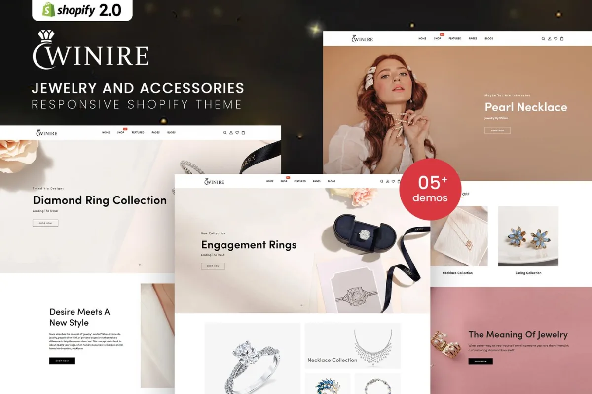 Winire – Jewelry & Accessories Shopify Theme
