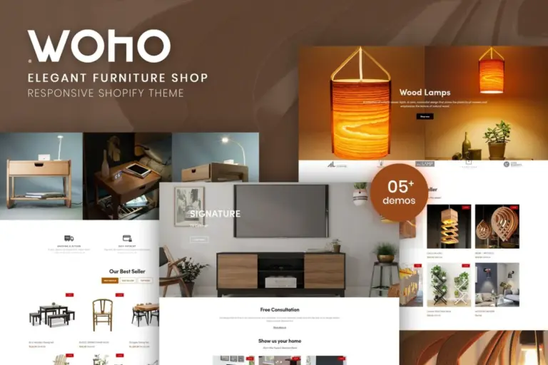 woho elegant furniture shop for shopify 1