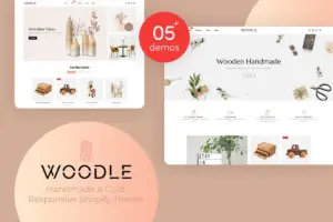 Woodle – Handmade & Craft Responsive Shopify Theme