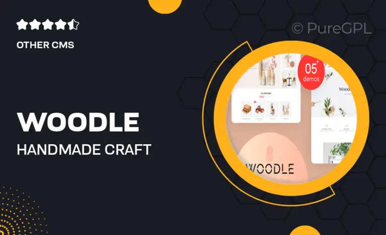 woodle handmade craft responsive shopify theme