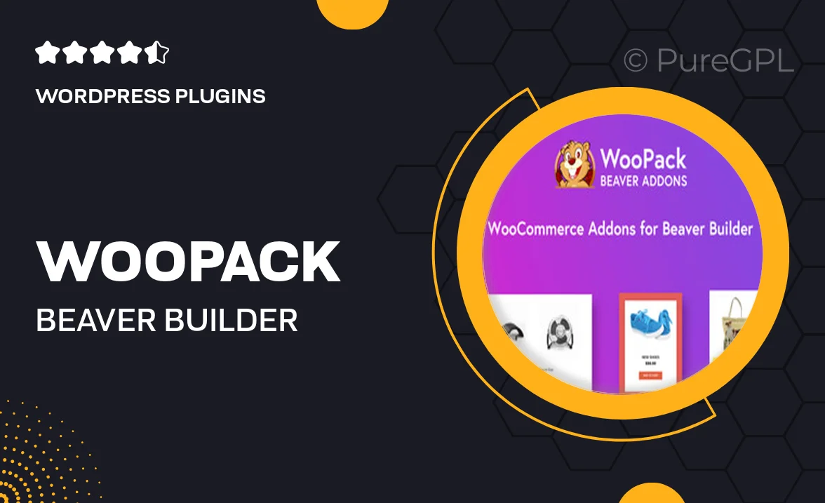 WooPack Beaver Builder