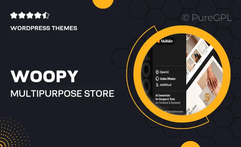 woopy multipurpose store woocommerce wordpress shop theme