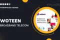 Woteen – Broadband & Telecom Business WordPress Theme