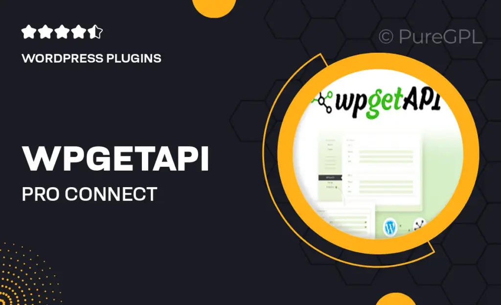 WPGetAPI Pro | Connect WordPress to External API’s 58 WPGetAPI Pro | Connect WordPress to External API’s