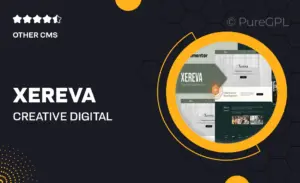 Xereva – Creative Digital Agency Elementor Template Kit