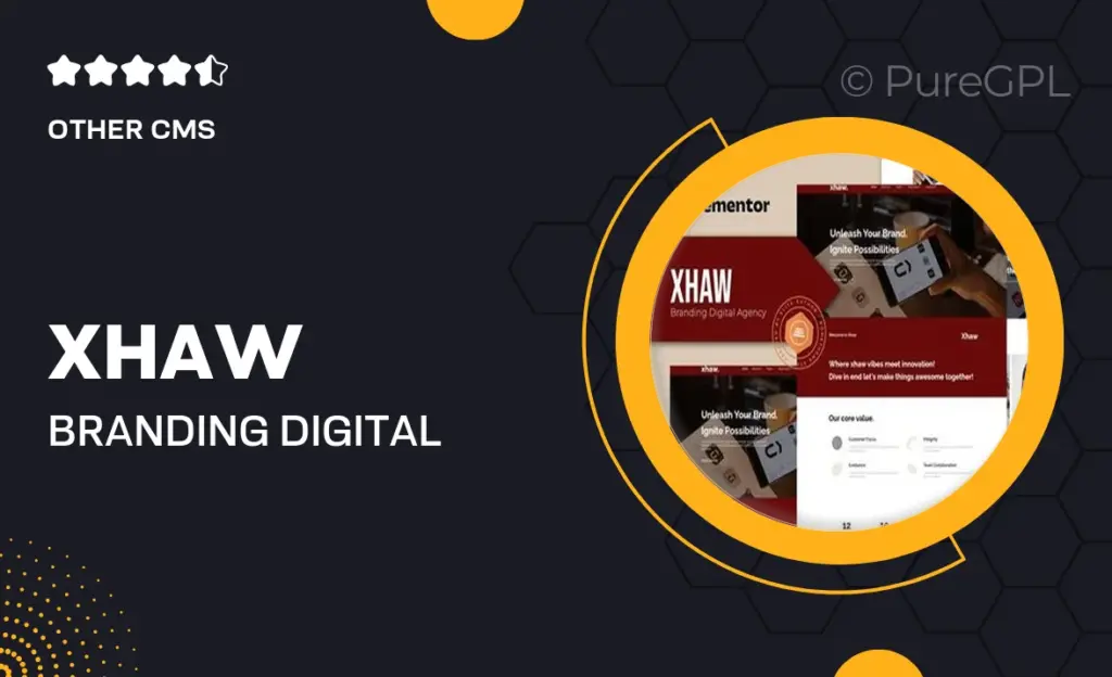 Xhaw – Branding Digital Agency Elementor Template kit 3 Xhaw – Branding Digital Agency Elementor Template kit