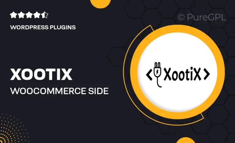xootix woocommerce side cart premium