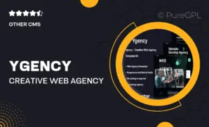 Ygency – Creative Web Agency Elementor Template Kit