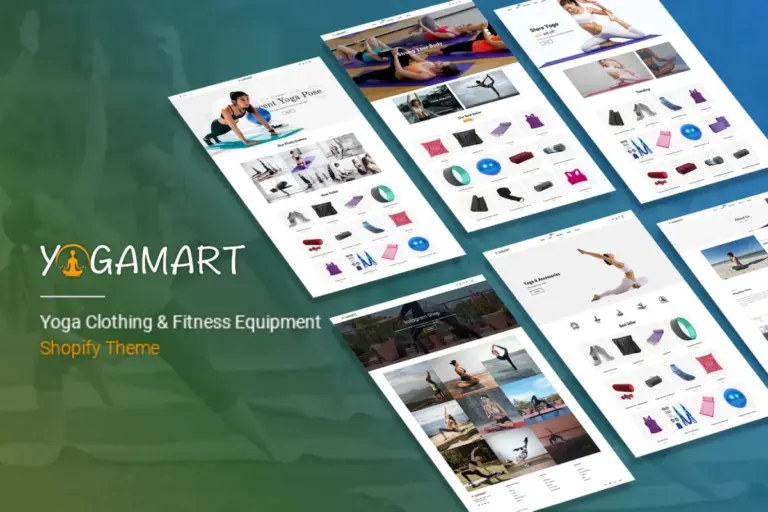 yogamart yoga clothing fitness equipment shopify theme 1