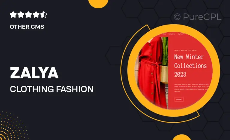 zalya clothing fashion shopify theme