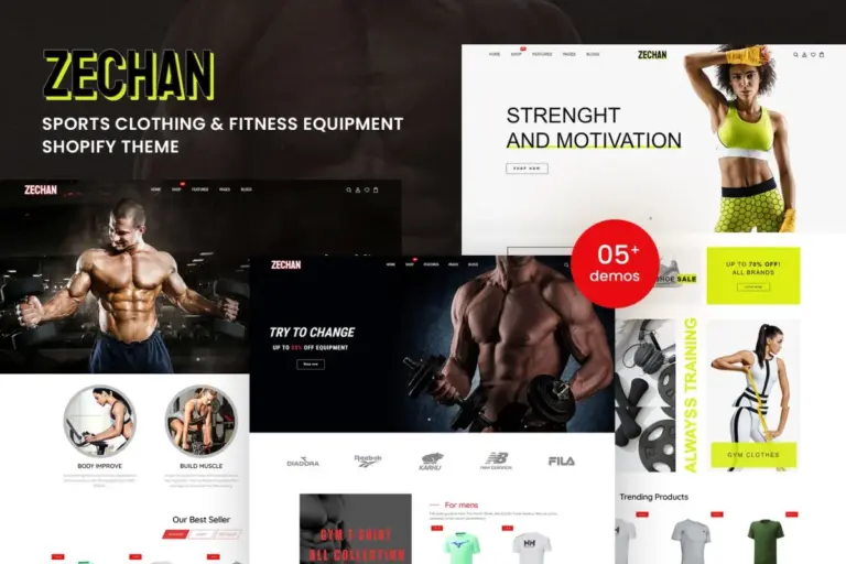 zechan sports clothing fitness equipment 1