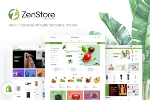 ZenStore – Multi-Purpose Shopify Sections Theme