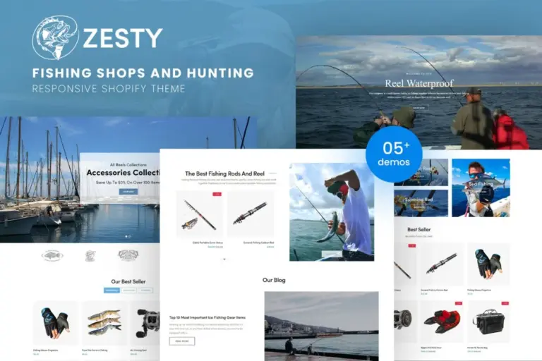 zestyfish fishing shop responsive shopify theme 1