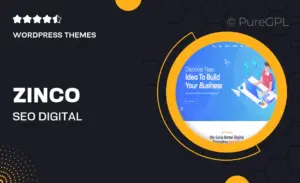 Zinco – SEO & Digital Marketing WordPress