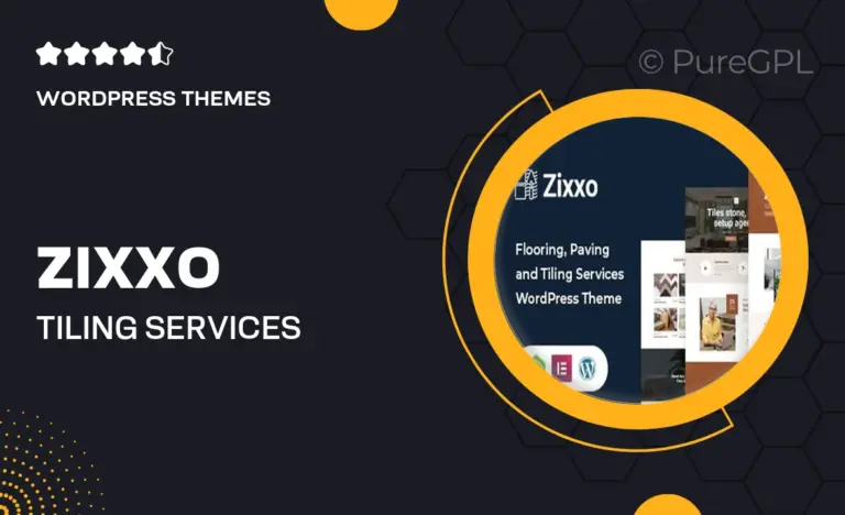 zixxo tiling services wordpress theme