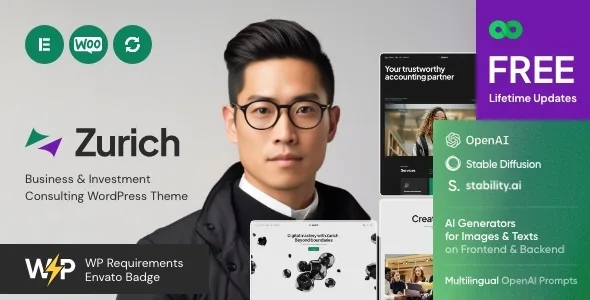 Zurich – Business & Investment Consulting WordPress Theme