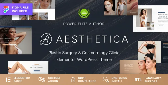 aesthetica plastic surgery beauty clinic wordpress theme 1