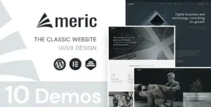 Americ – Corporate Business WordPress Theme