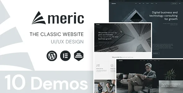 americ corporate business wordpress theme 1
