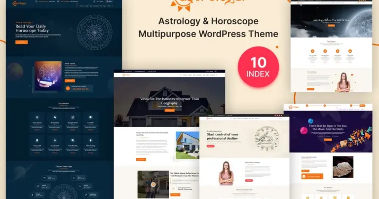 astrologer horoscope palmistry wordpress theme 1