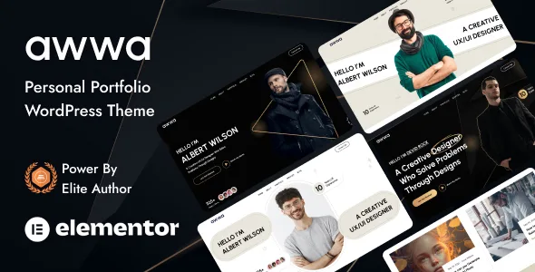 awwa portfolio wordpress theme 1