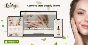 BiOrga – Cosmetics Shop Shopify Theme