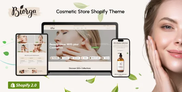 BiOrga – Cosmetics Shop Shopify Theme