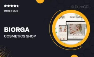 BiOrga – Cosmetics Shop Shopify Theme
