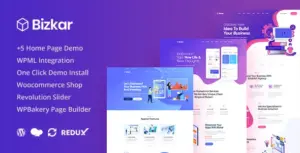 Bizkar – Creative Agency WordPress Theme
