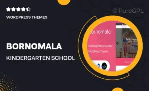 Bornomala – Kindergarten & School WordPress Theme