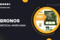 Bronos – Medical Marijuana Elementor Template Kit