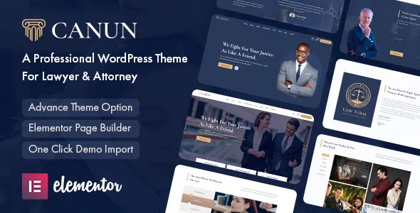 canun lawyer attorney wordpress theme 1
