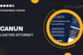 Canun – Lawyer & Attorney WordPress Theme