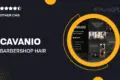 Cavanio – Barbershop & Hair Studio Elementor Template Kit