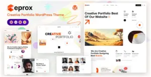 Ceprox – Creative Portfolio WordPress Theme