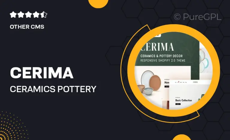 cerima ceramics pottery decor shopify 2 0 theme