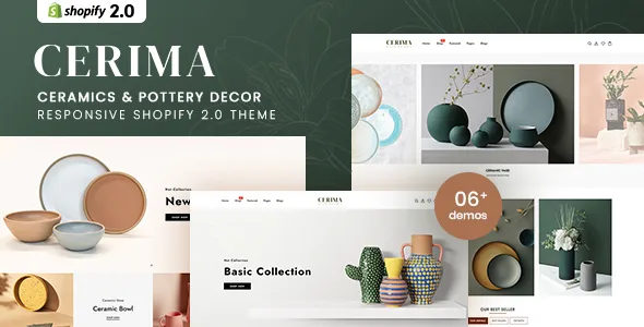 Cerima – Ceramics & Pottery Decor Shopify 2.0 Theme