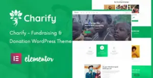 Charify – Fundraising & Donation WordPress Theme