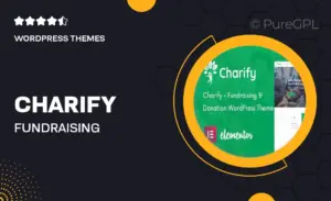 Charify – Fundraising & Donation WordPress Theme