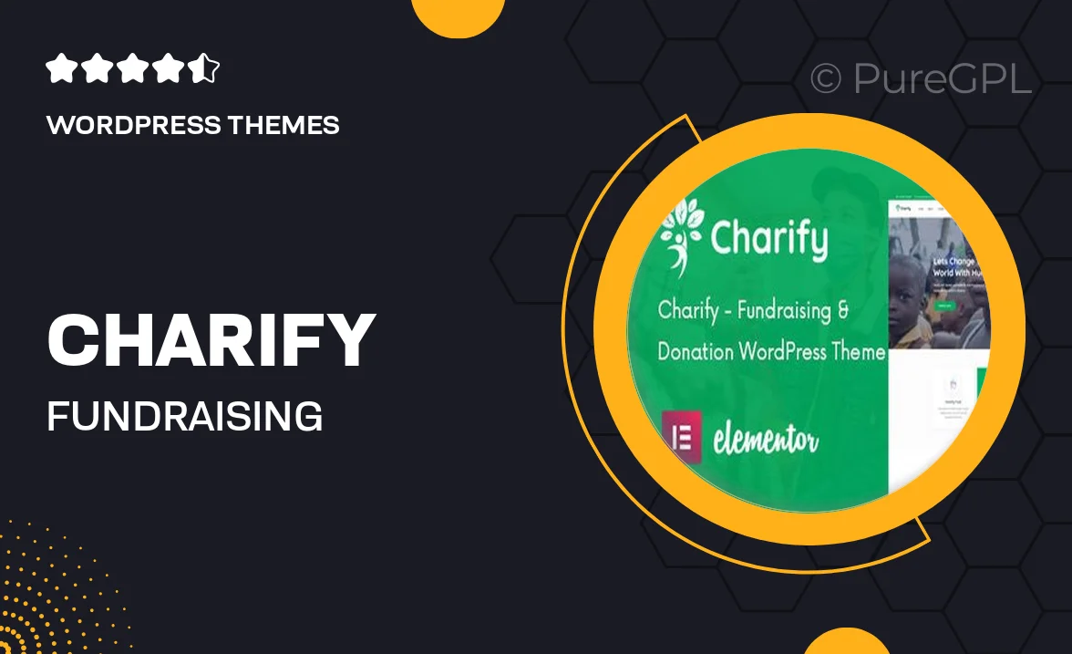 Charify – Fundraising & Donation WordPress Theme