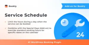 Codecanyon | Bookly Service Schedule