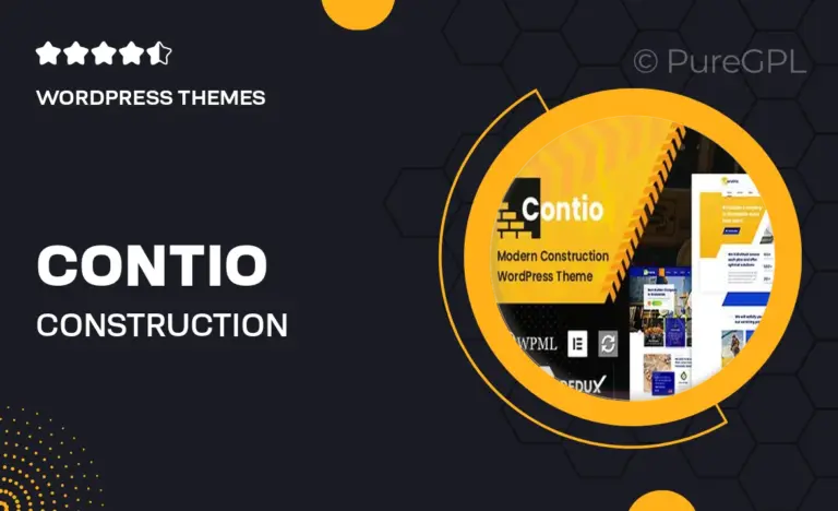 contio construction wordpress