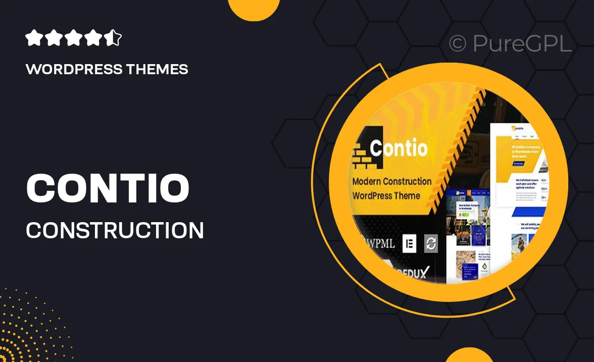 Contio – Construction WordPress