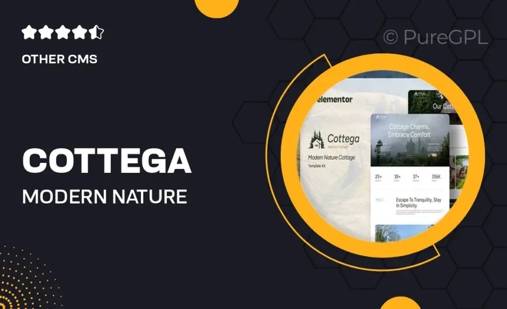 Cottega – Modern Nature Cottage Elementor Template Kit 37 Cottega – Modern Nature Cottage Elementor Template Kit