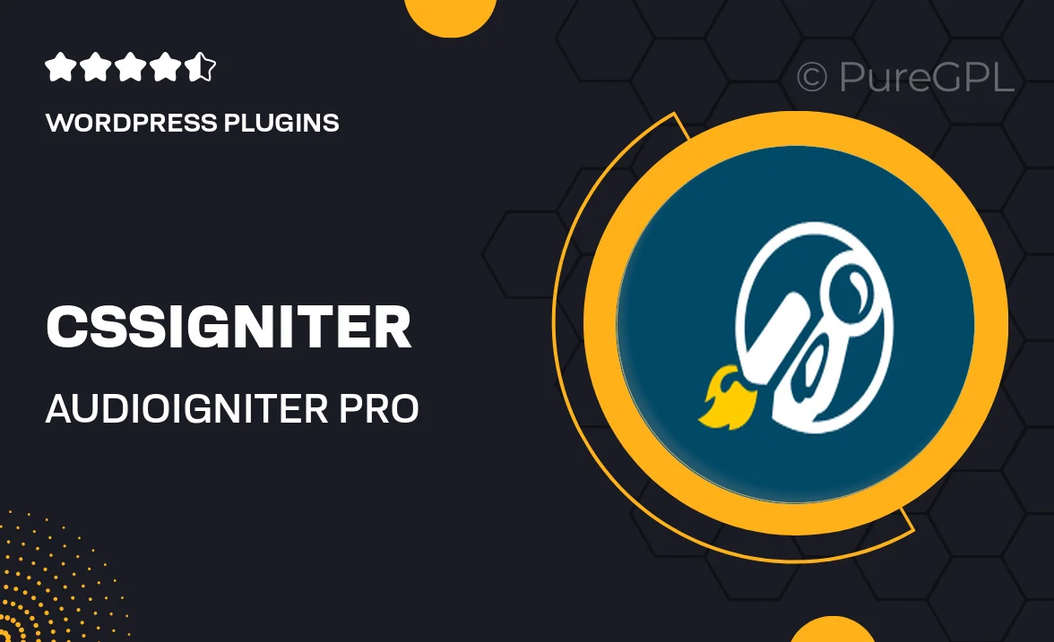 CSSIgniter | AudioIgniter Pro