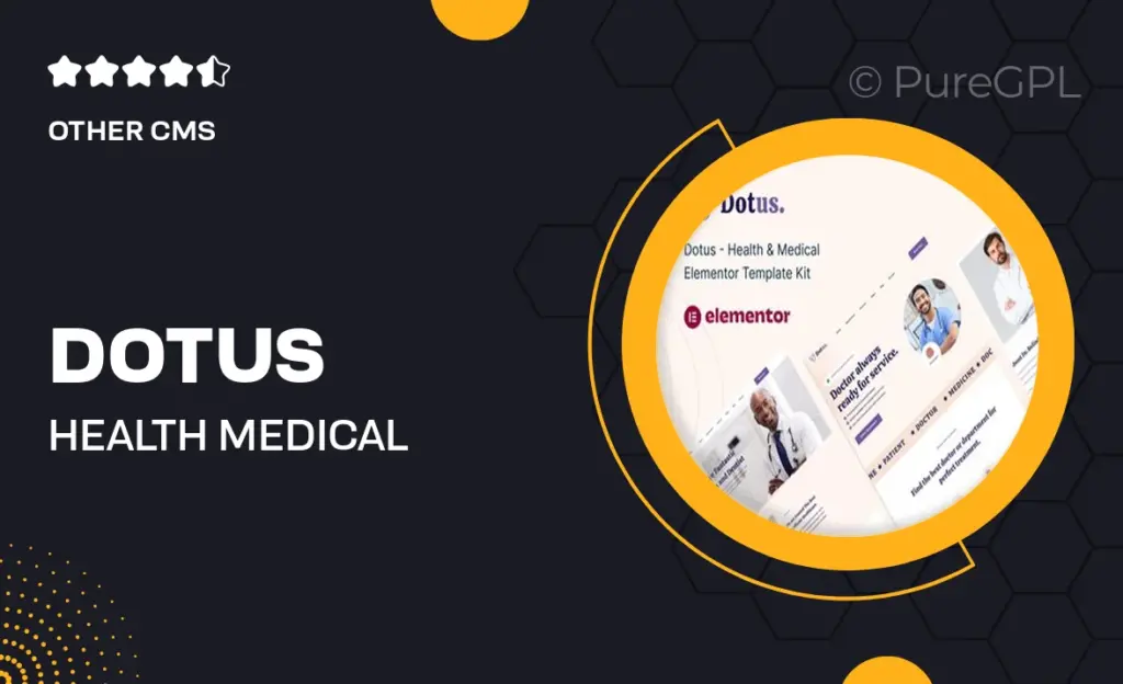 Dotus – Health & Medical Elementor Template Kit 36 Dotus – Health & Medical Elementor Template Kit